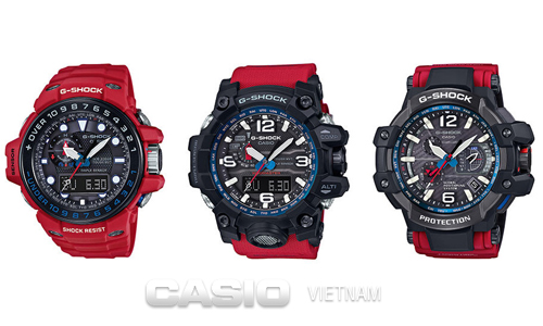 Đồng hồ Casio G-Shock Mudmaster GWG-1000RD-4A Thiết kế nổi bật bền đẹp với thời gian